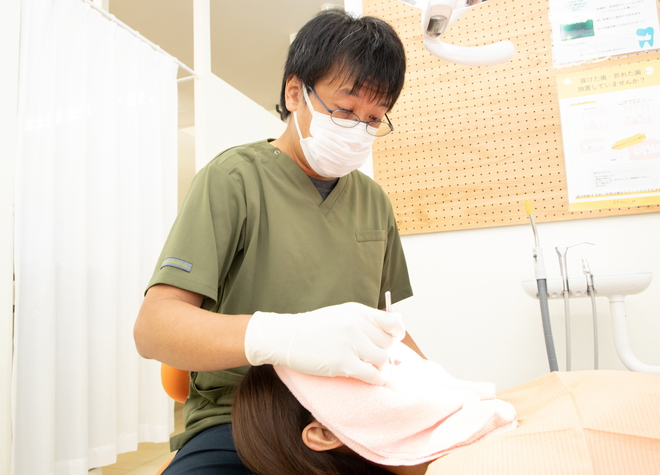 小児歯科の技術を磨いた歯科医師が、治療を担当しています