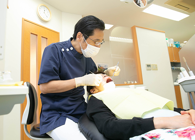 患者さまの大切な歯を、可能な限り保存することを重視しています