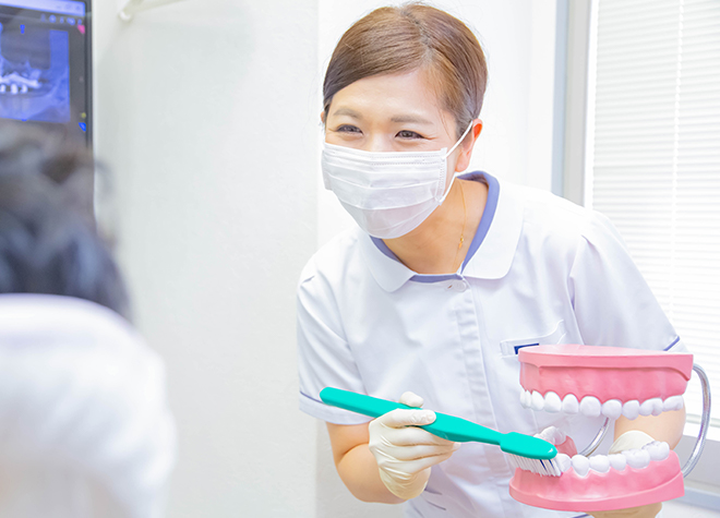 虫歯や歯周病を防ぐことはもちろん、噛み合わせにも配慮して診療を進めています。