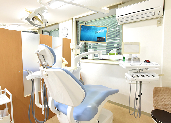 当院には、矯正を担当する歯科医師が1ヶ月に１回来て無料の相談もしております。