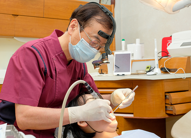 身体の内側と外側から歯周病にアプローチする治療を行います