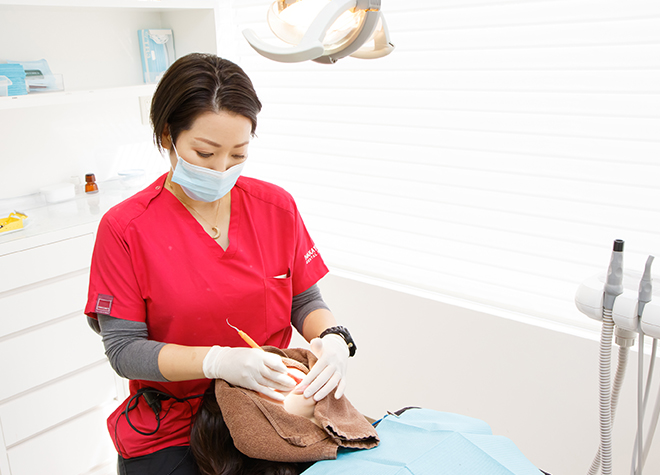 当院の歯周病治療は保険治療が基本です