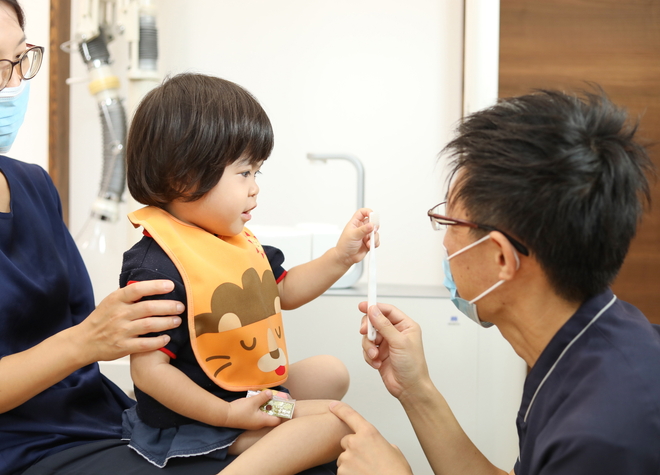 歯科医院は怖くないと、お子さまに感じていただくことを大切にしています