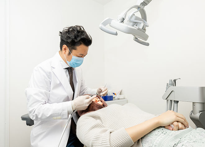 院内の歯科医師が矯正のご相談や治療、トラブルに柔軟に対応します