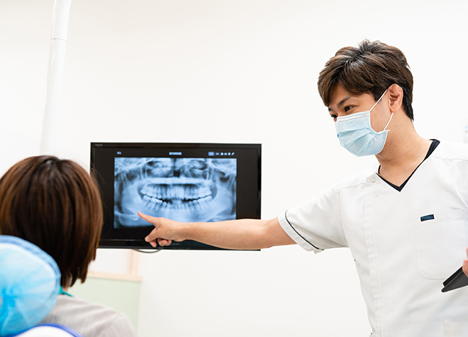 口内炎から親知らずの抜歯まで、幅広い治療に対応しております