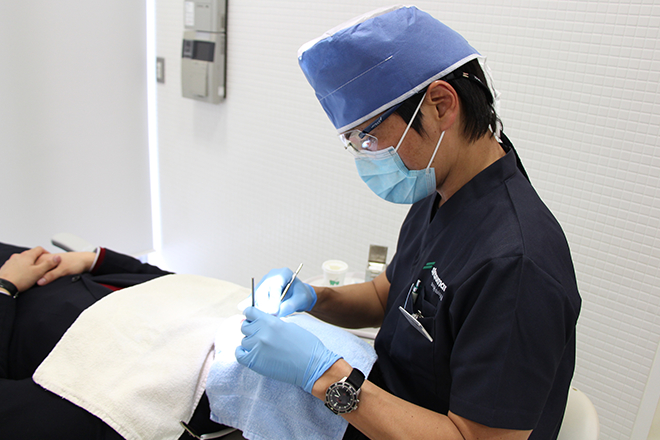 歯周病の進行具合に合わせて、適した治療や管理を行います