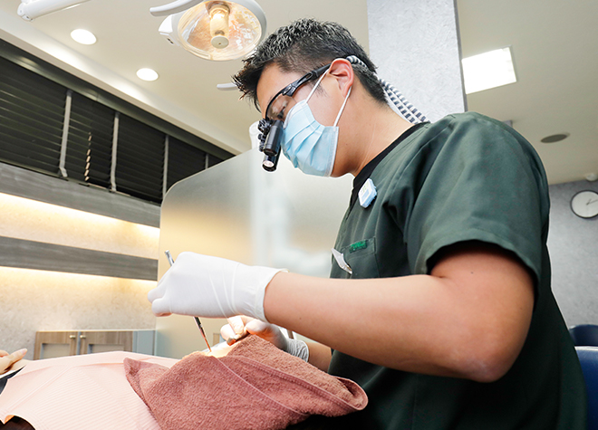 患者さまのお口全体を守る歯科治療を提供