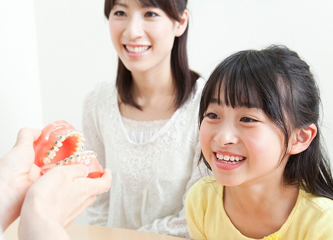 お子さまの歯並びを気にし始めた方は、当院にお任せください