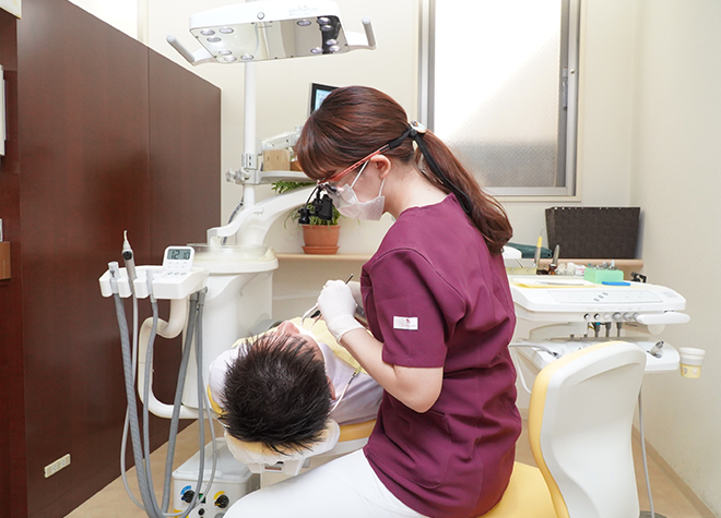 担当の歯科衛生士が、患者さまのお口を健康に保つサポートをいたします。