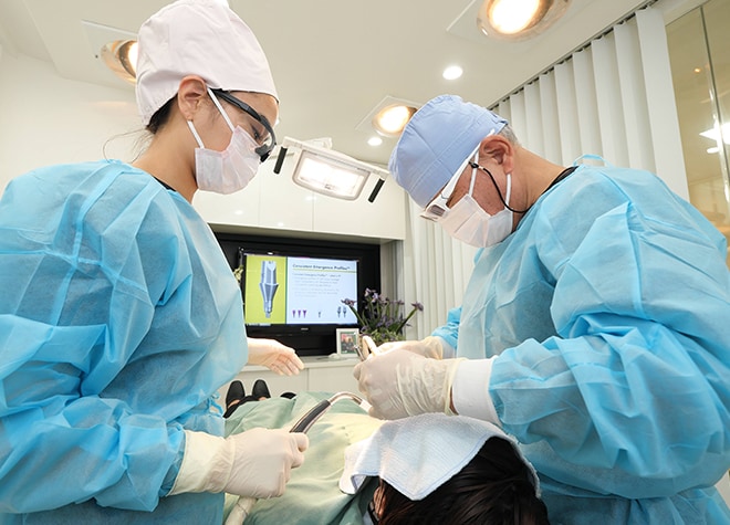 手術後にできる限り痛みが出ないよう、処置の時間を短くすることや、機材の扱い方も工夫を凝らしています。