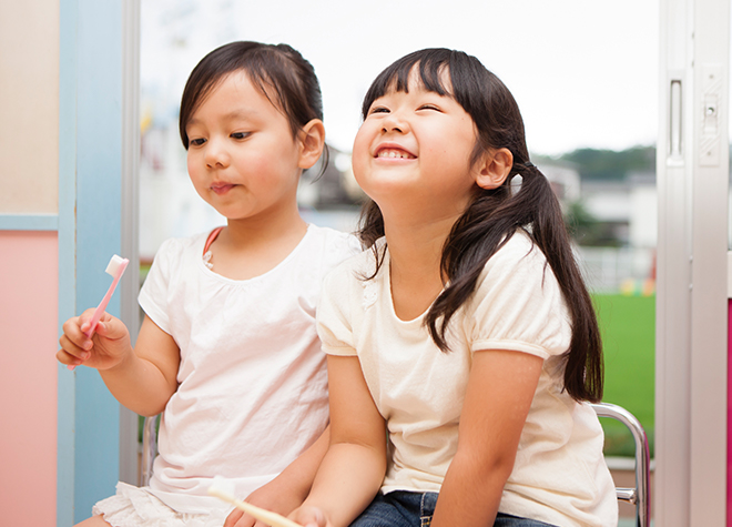 日本小児歯科学会認定の小児歯科専門医が在籍！お子さまとの信頼関係を大切に診療をいたします。