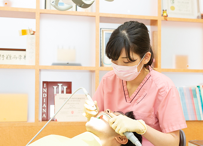 患者さまの歯を末永くお守りできるよう、予防歯科に力を入れております