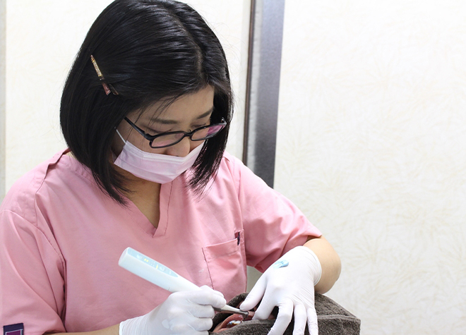 口腔内の状態を知ることで予防歯科への意識が高まります