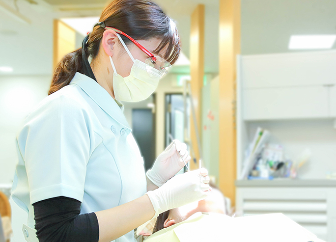 日々のセルフケアと歯科医院での定期検診で、虫歯になりにくい健康的な口内環境を目指します