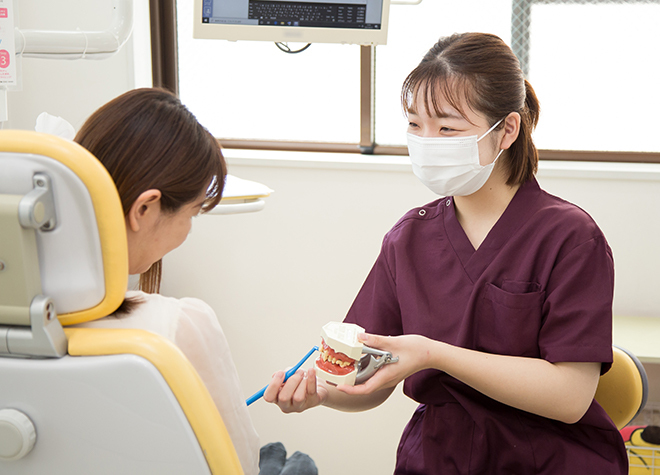 歯科衛生士を担当制にしてお口の環境を管理！レーザー機器で虫歯になりづらい口内環境へと導いていきます