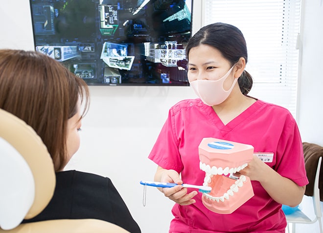 患者さまの状態に合わせたオーダーメイドのメンテナンスを行っています