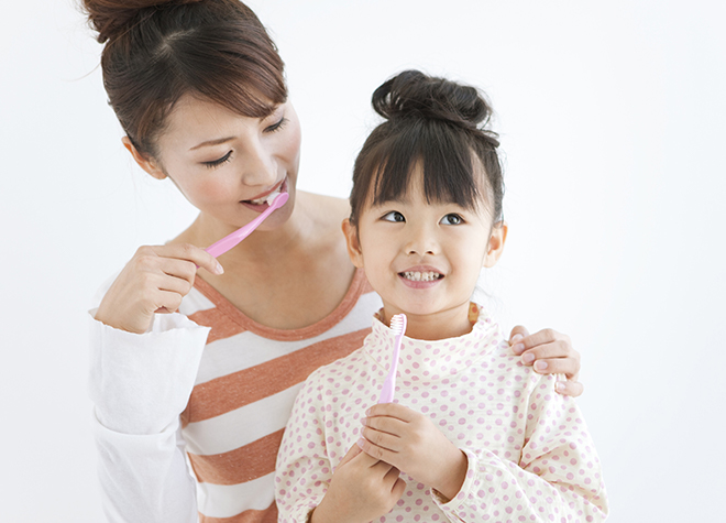 お子さまの歯並びに重点を置き、健康な歯を守るためのサポートを行っています。