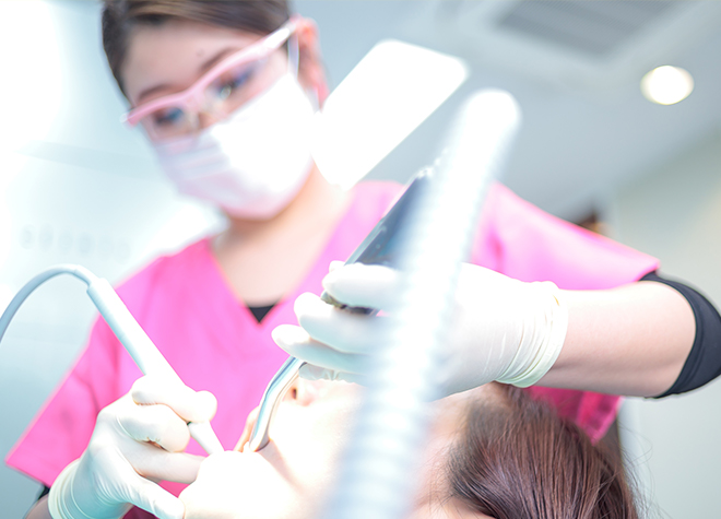 虫歯や歯周病の予防から、患者さまのライフスタイルをサポートします
