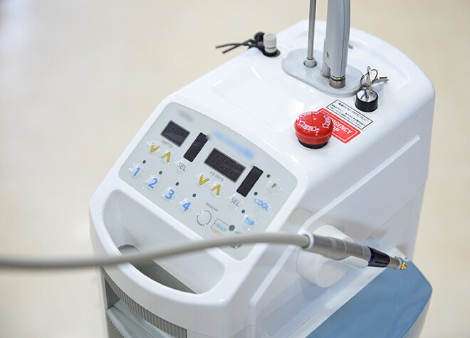 治療時の負担を軽減し、傷の修復を早めることができます