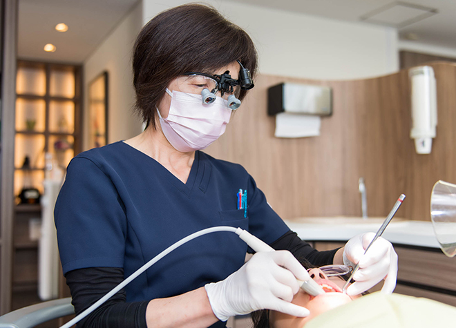歯科衛生士が担当制で、患者さまの口内環境に合った「オーダーメイド」の予防ケアを行います