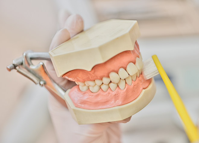 ご自身の歯を長く残していくためには、早期の発見と治療が大切です