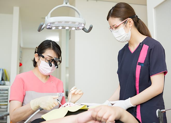 歯周病は日本人が歯を失う原因の大部分を占めています