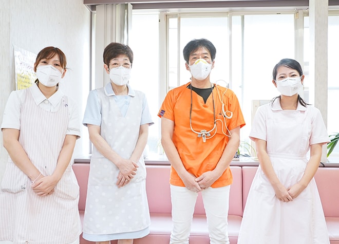 通院ができない方のために、訪問歯科診療を行っています