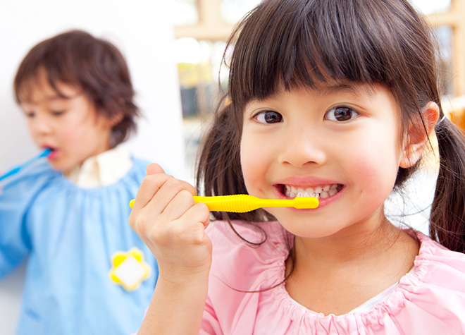 ～お子さまの治療～ 乳歯のときから将来を見据えて歯を守る！6歳前後から考える矯正もお任せください