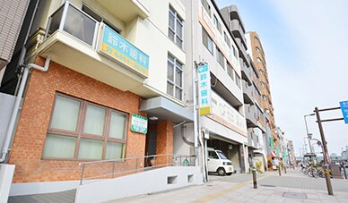 外観や受付写真