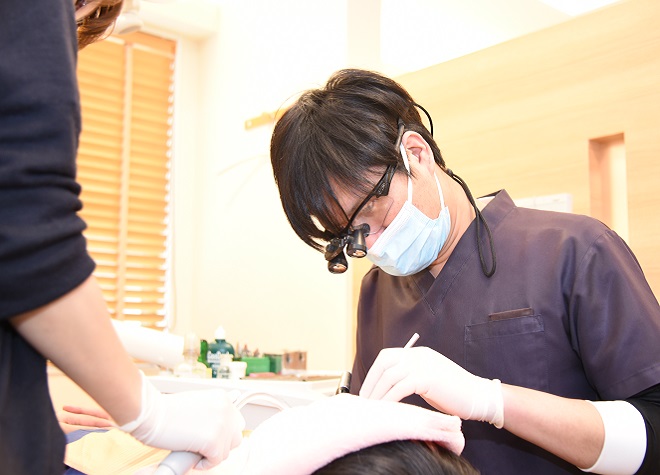 痛みの少ない虫歯の治療
