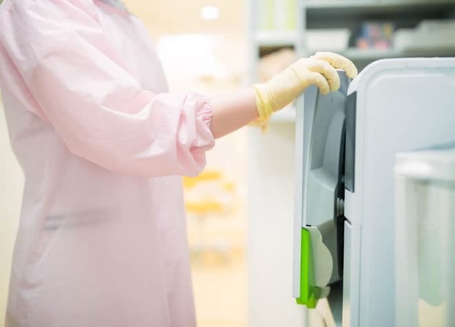 院内の衛生管理に力を入れています