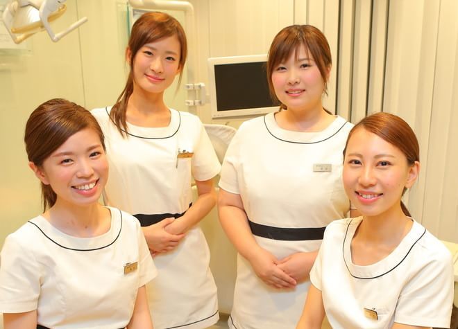 常勤の歯科衛生士がお一人おひとりの口腔内を丁寧にサポート致します。