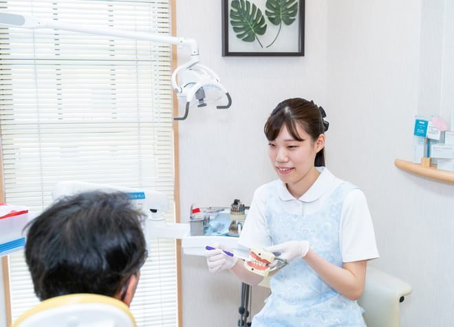 痛みが少ないお口のクリーニングや、治療が終了した方への歯科検診などに取り組んでいます
