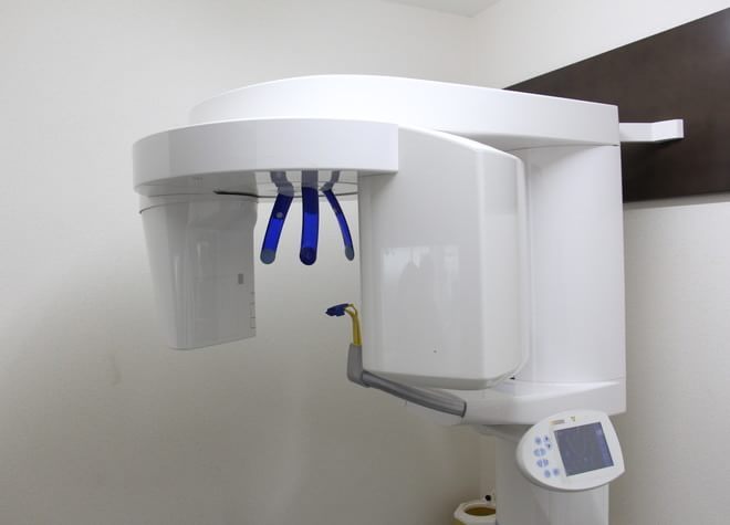 歯科用CTで撮影することで、より精密性にこだわった治療を実現させています