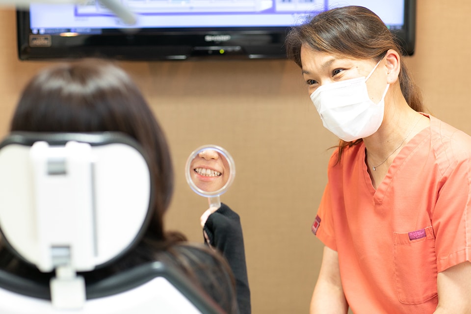 複数あるホワイトニングの中から、その方に合った方法をご提案