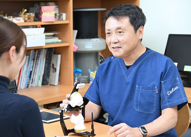 一人ひとりの状態に合わせて治療計画を作ります