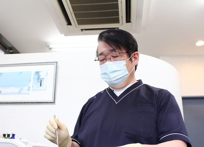 虫歯治療は「なるべく痛みを抑え、歯を削らずに残す」ことがモットーです。